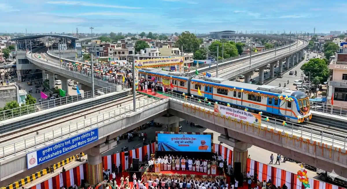हरियाणा में रेल कनेक्टिविटी का नया दौर : HORC टनल का 61 फीसदी कार्य पूरा, कुरुक्षेत्र एलिवेटेड ट्रैक लॉन्च के लिए तैयार